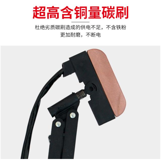 无接缝滑触线集电器三级/四级高含铜碳刷无锡无接缝集电器