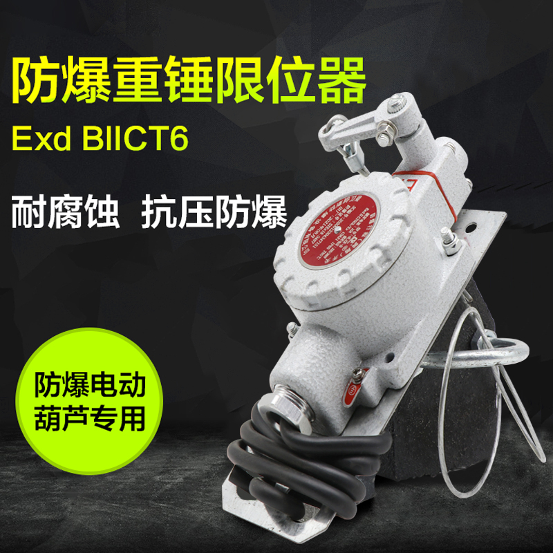 3级4级EX防爆重锤行程开关LX5防爆重锤限高BLX5防冲顶限位器